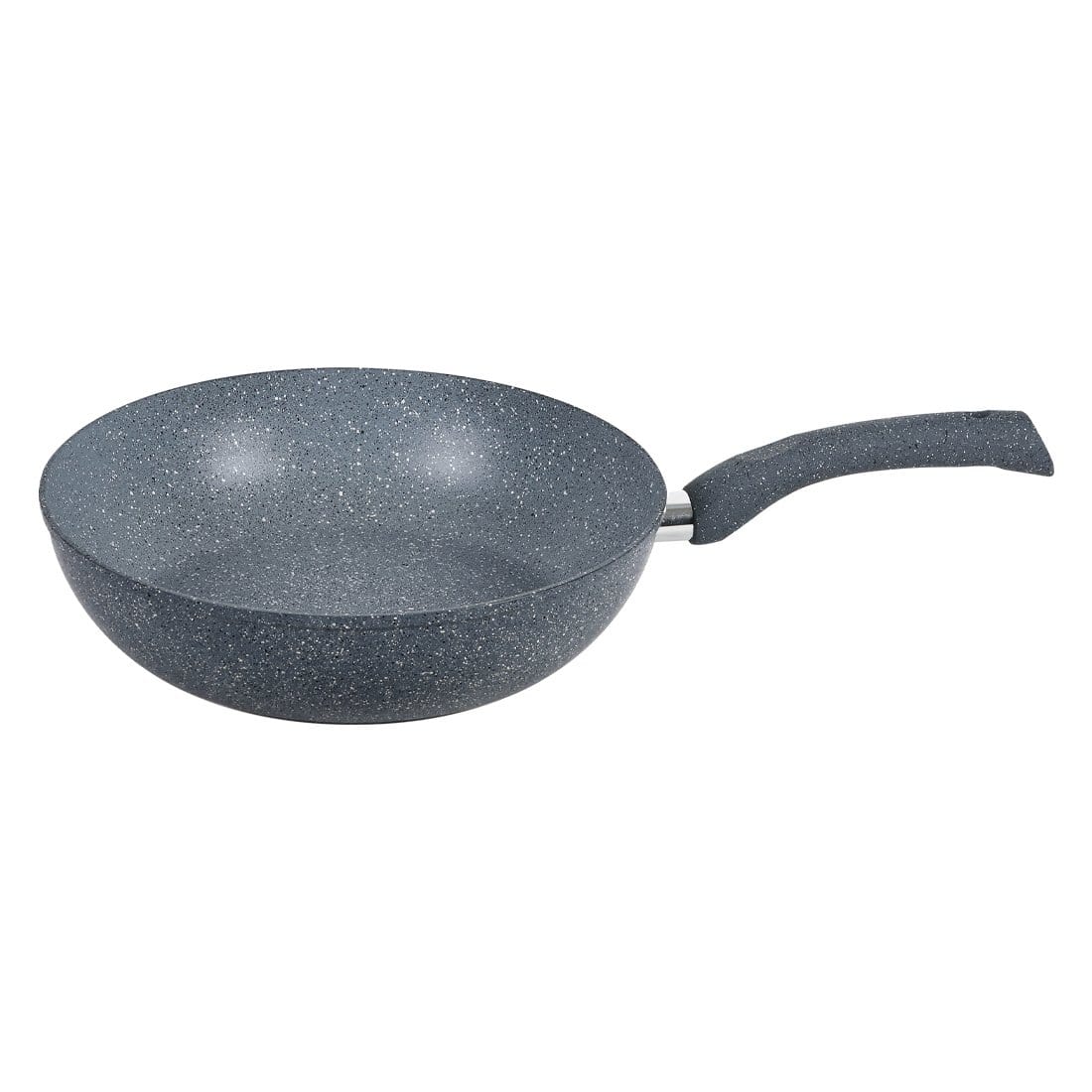 Granite Non-stick Wok, Induction, 26cm, Grey