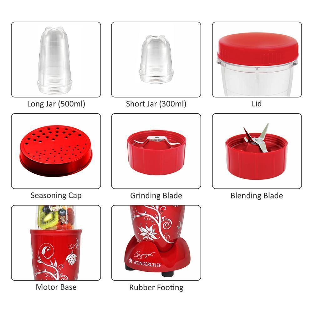 Wonderchef Nutri-Blend Red