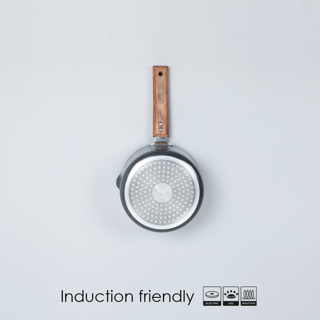 Ebony Hard Anodized Sauce Pan 16cm 2L