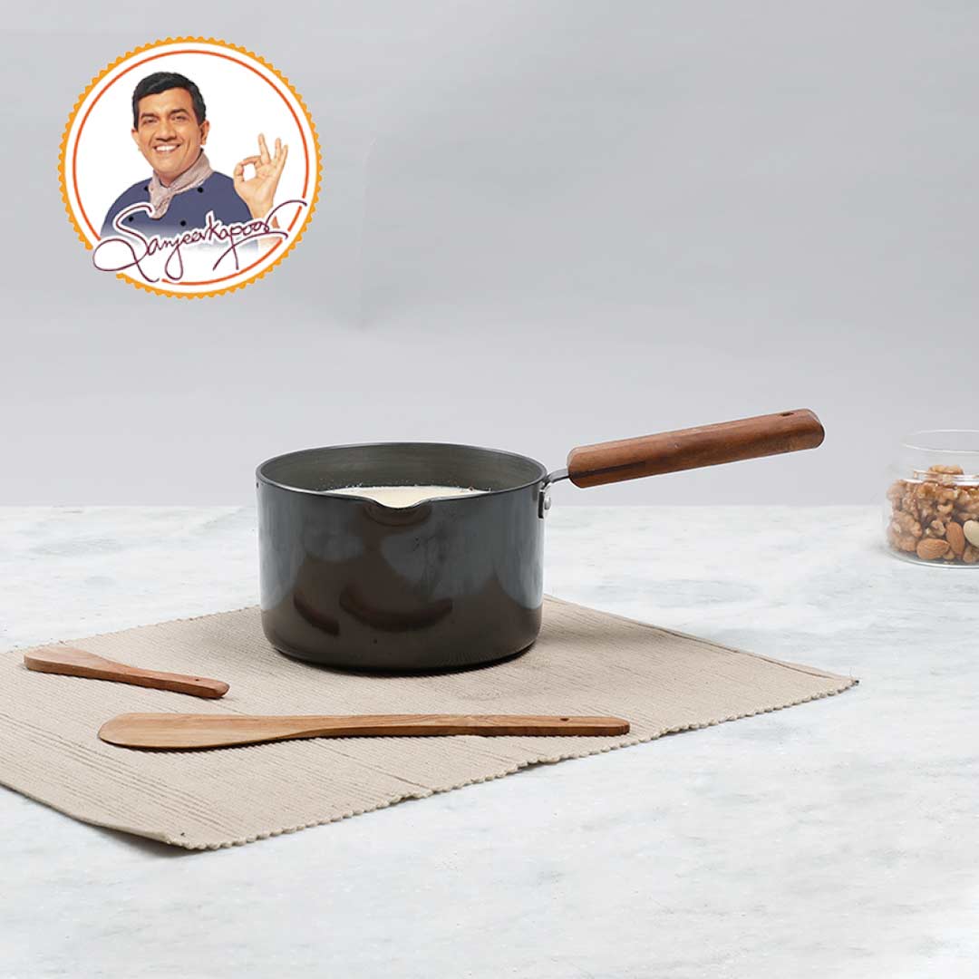 Ebony Hard Anodized Sauce Pan 16cm 2L