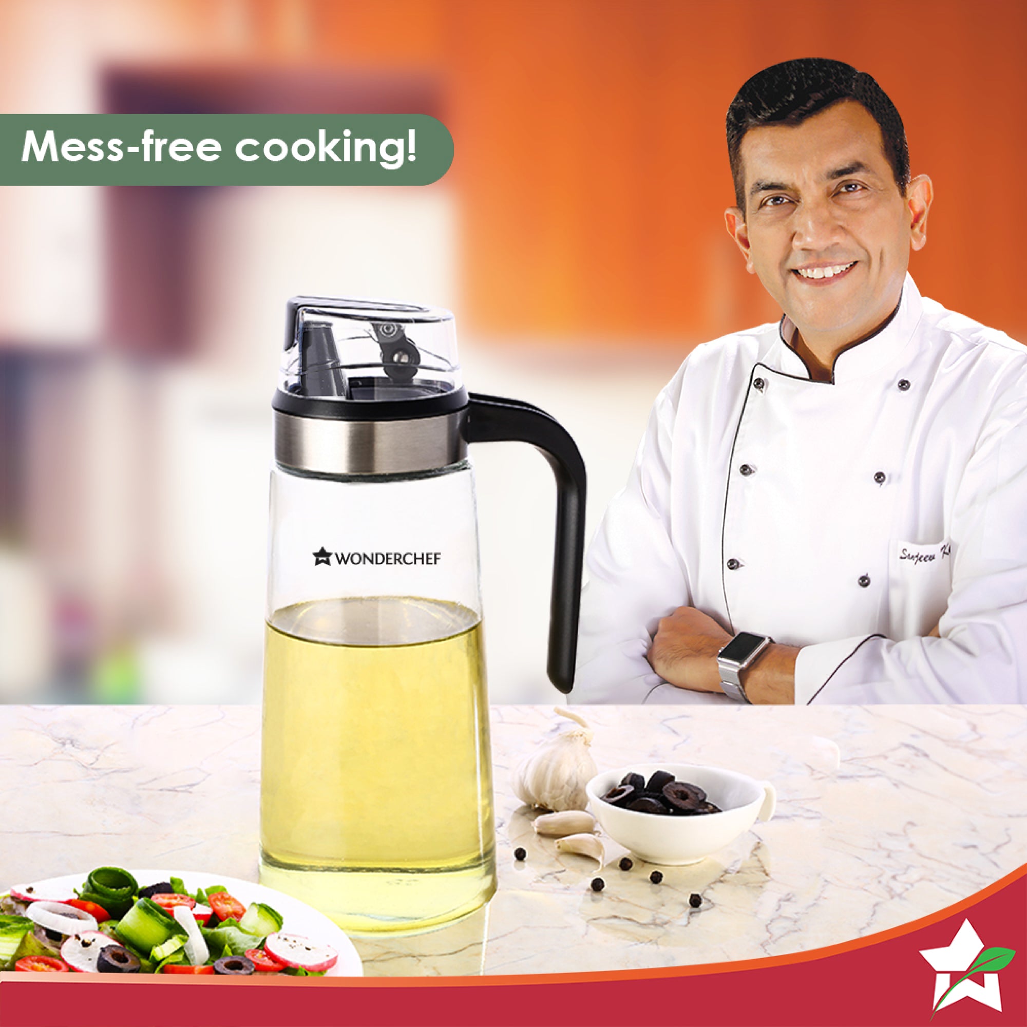 No Drip Oil Pourer 600ml