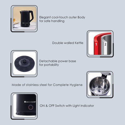 Electric Kettle Cool Touch 1.8L