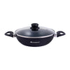 Ultra Aluminium Non-stick Wok - 24cm, 2.7L, Black