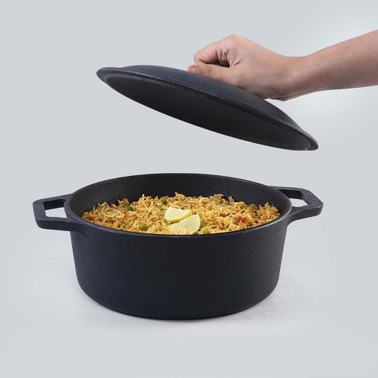 Forza Cast-iron Casserole With Lid 25cm, 4.7L, 3.8mm