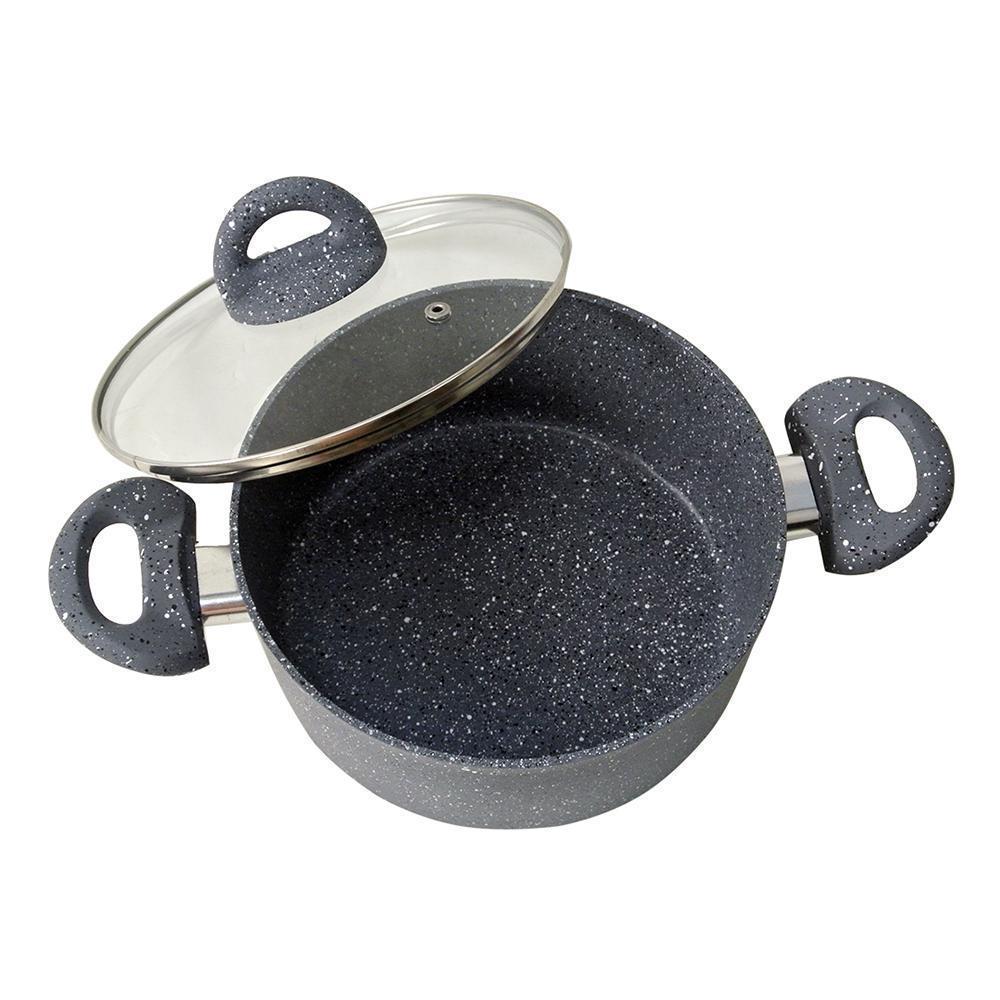 Wonderchef Granite Casserole With Lid 24 Cm