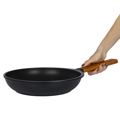 Wonderchef Caesar Frying Pan With Wooden Handle 20Cm
