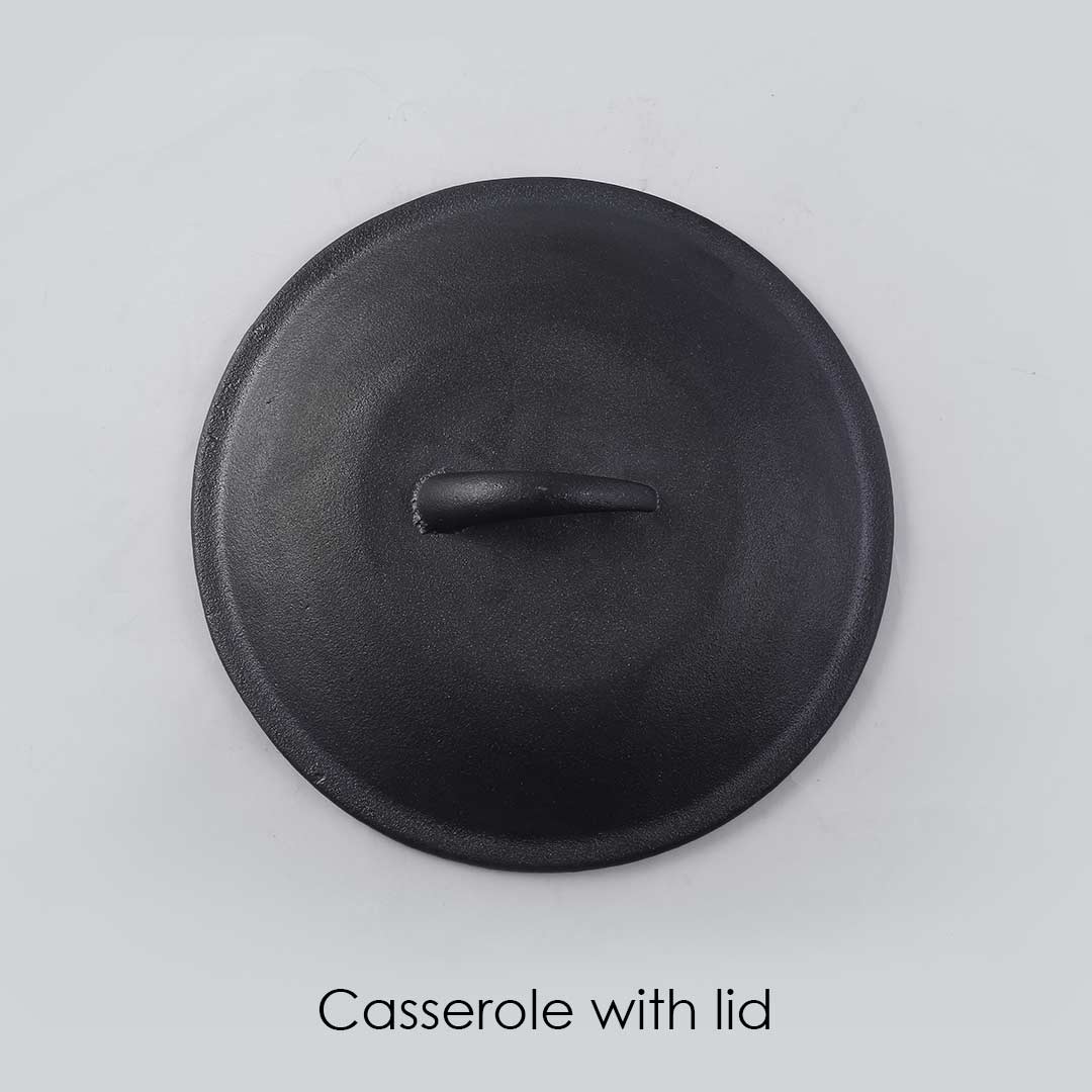 Forza Cast-iron Casserole With Lid 25cm, 4.7L, 3.8mm