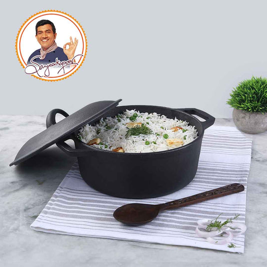 Forza Cast-iron Casserole With Lid 25cm, 4.7L, 3.8mm