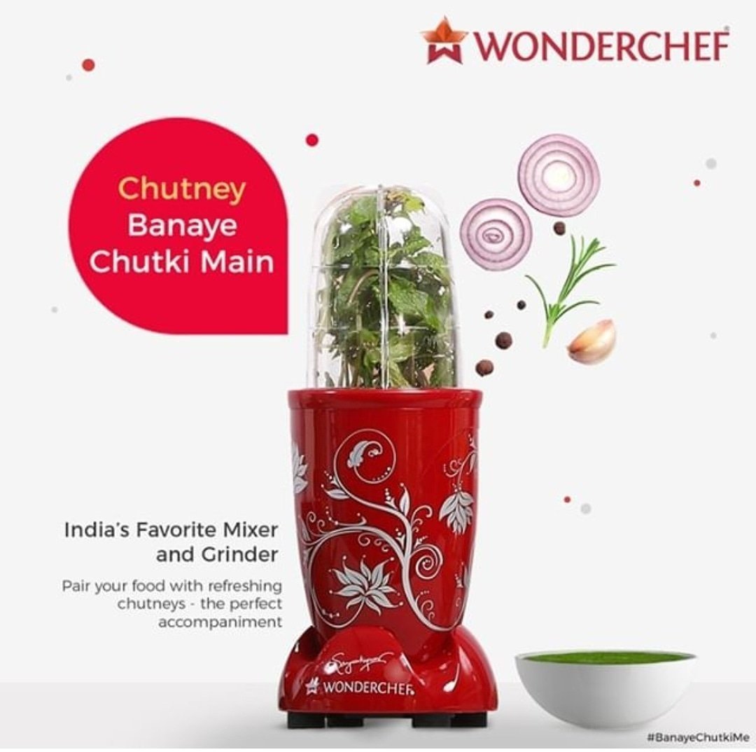 Wonderchef Nutri-Blend Red